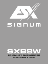 ESX SXB8W Benutzerhandbuch