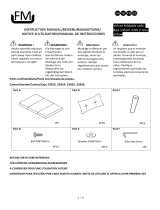 FM Velvet Foldable Sofa Bed 145cm Benutzerhandbuch