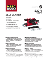 Meec tools 230V 900W Belt Sander Benutzerhandbuch