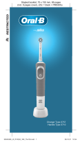 Oral-B Oral-B 3757 Vitality Rechargeable Toothbrush Benutzerhandbuch
