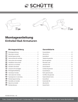 Schütte Single lever bathroom faucets Benutzerhandbuch