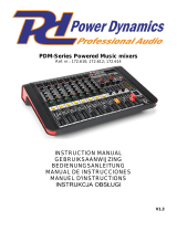 Power Dynamics PDM-Series Benutzerhandbuch