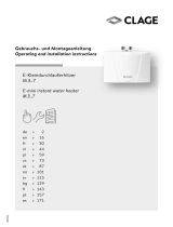 clage M 3..7 Benutzerhandbuch