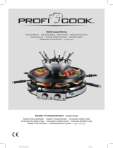 Profi Cook PC-RG/FD 1245 Raclette/Fondue Combination Benutzerhandbuch