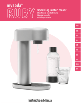 mysoda Ruby Sparkling Water Maker Benutzerhandbuch