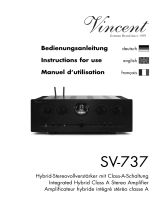 VINCENT SV-737 Benutzerhandbuch