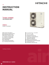 Hitachi PMML0342B RASM-(3-6)(V)NE YUTAKI Series Outdoor Unit Benutzerhandbuch