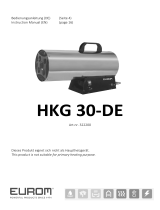 Eurom HKG 30 DE hot air canon Benutzerhandbuch