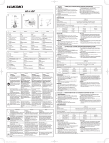 Hikoki UB 18DF Battery Lamp Benutzerhandbuch