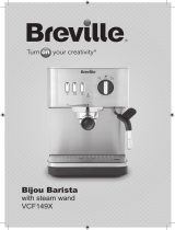 Breville VCF149X Bijou Barista Espresso Machine Benutzerhandbuch