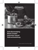 Demeyere Resto 3 Stainless Steel Frying Pan Benutzerhandbuch