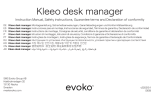 EvokoEDM1001-01 Kleeo Desk Manager