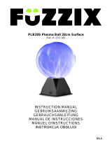 FUZZIX PLB20S Plasma Ball 20cm Surface Benutzerhandbuch