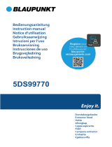 Blaupunkt 5DS99770 Benutzerhandbuch