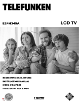 Support TELEFUNKEN E24H345A LED-TV 60 cm 24 Inch Benutzerhandbuch
