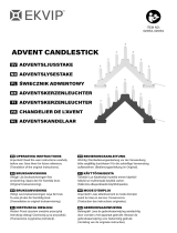 EKVIP ADVENT Candlestick Benutzerhandbuch