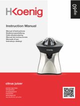 H Koenig AGR60 Benutzerhandbuch