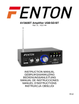Fenton 103.144 Benutzerhandbuch