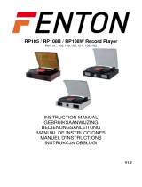 Fenton RP105 Benutzerhandbuch