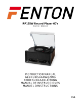 Fenton RP135W Benutzerhandbuch