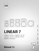 HK Audio LINEAR 7 112 XA Benutzerhandbuch