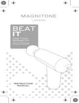 Magnitone Beat IT Deep Tissue Massage Gun Benutzerhandbuch