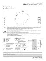 Schneider SLC1/SP/LED STYLE Line Comfort SP LED Benutzerhandbuch