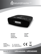 Soundmaster URD480SW Benutzerhandbuch