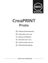 MERZ DENTAL CreaPRINT Proto Dental Resin Benutzerhandbuch