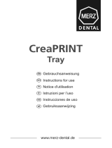 MERZ DENTAL CreaPRINT Tray Benutzerhandbuch