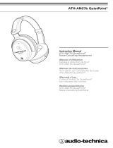 Audio-Technica ATH-ANC7b QuietPoint Benutzerhandbuch