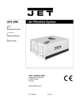 JET AFS-400 Benutzerhandbuch