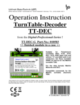 ldt-infocenter ldt-infocenter TT-DEC Turn Table Decoder Benutzerhandbuch