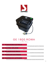 SCOPREGA GE 1800 ROMA Benutzerhandbuch