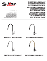 Siko SLPRO290C2F S-Line Pro Sink Faucet Benutzerhandbuch