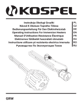 Kospel GRW-1 4-230 Benutzerhandbuch