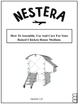 NESTERA Raised Chicken House Medium Benutzerhandbuch