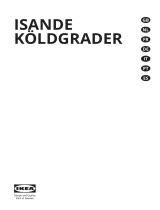 IKEA ISANDE KÖLDGRADER Integrated Fridge Freezer Benutzerhandbuch