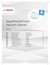 Bosch BWD4 AquaWash and Clean Vacuum Cleaner Benutzerhandbuch