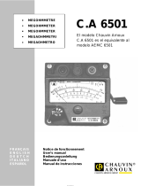 CHAUVIN ARNOUX AEMC 6501 Benutzerhandbuch