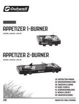 Outwell 650605-200-BT Appetizer 1-Burner Benutzerhandbuch