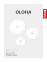 fatboy Oloha Trio LED Battery Light and Shell Benutzerhandbuch