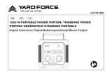 Yard Force LX PS1200 Benutzerhandbuch