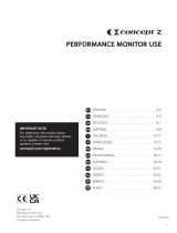 Concept2 PM5 Indoor Rower Performance Monitor Benutzerhandbuch