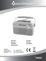 Soundmaster TR480 Benutzerhandbuch