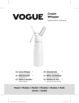 Vogue CB162 Benutzerhandbuch