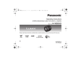 Panasonic H-NS043 Benutzerhandbuch