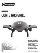Outwell 650796 CORTE GAS GRILL Benutzerhandbuch
