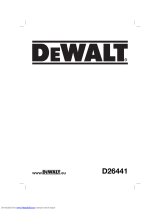 DeWalt D26441 Benutzerhandbuch