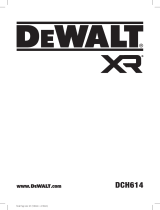 DEWALT XR DCH614 Benutzerhandbuch